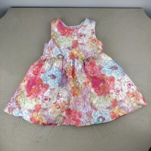 Rare Editions Pastel Floral Dress